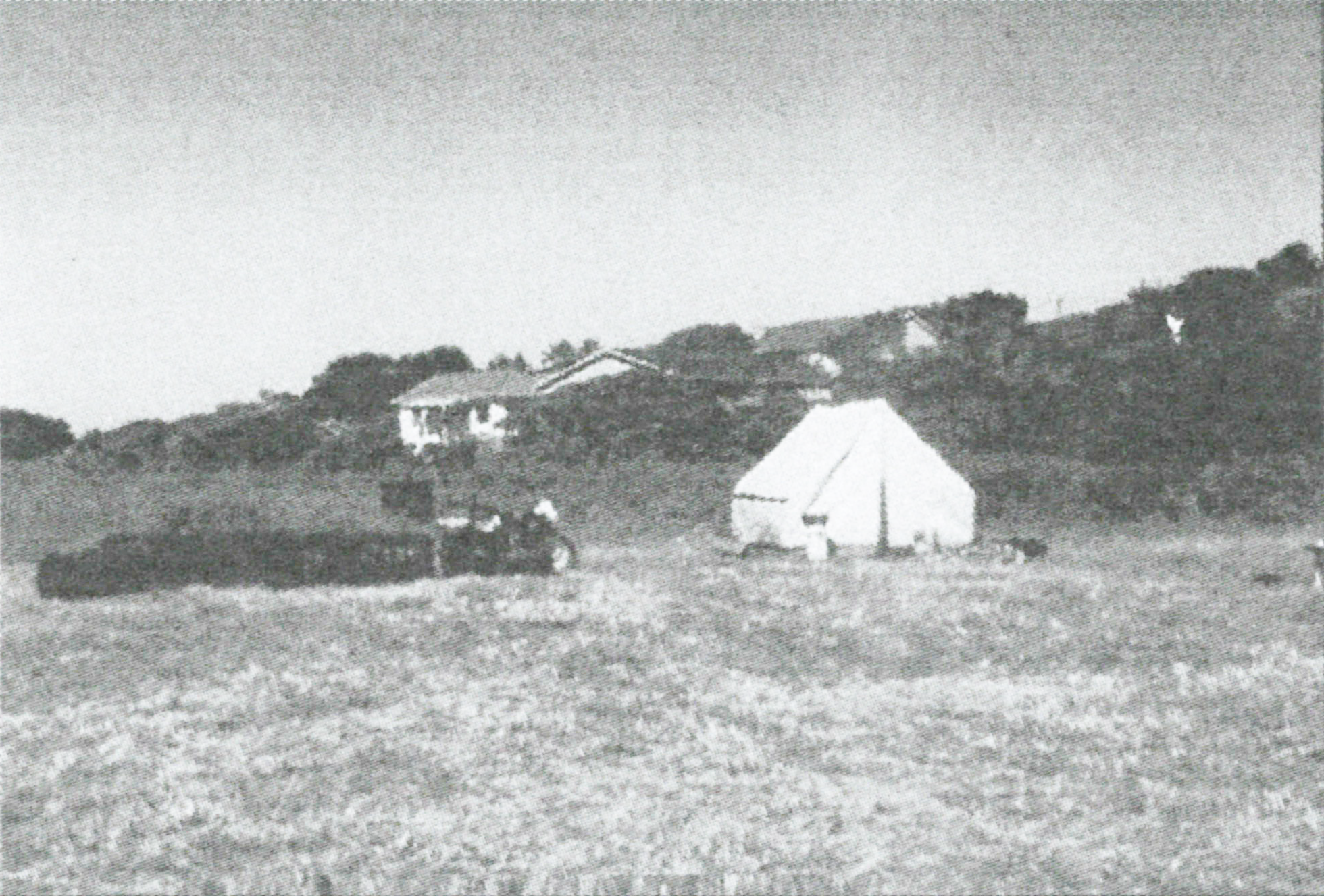 Nkomba Entrance post Backactor clearing B/W