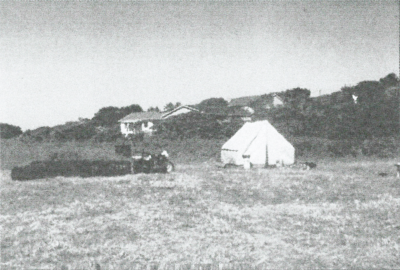 Nkomba Entrance post Backactor clearing B/W